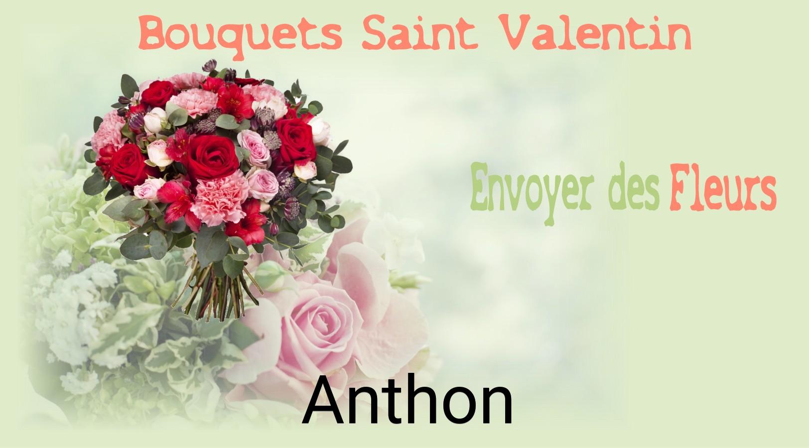 Roses de Saint-Valentin livrées à Anthon